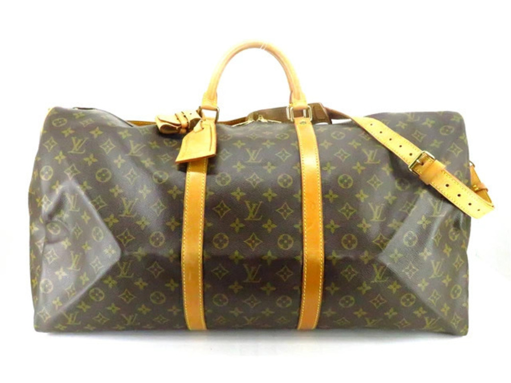 LOUIS VUITTON Keepall Bandouliere Bag Boston Monogram